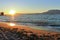 Sunset at English Bay from Jericho Beach, Vancouver, BC, Canada