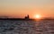 Sunset at Execution Rock Lighthouse