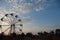 Sunset Ferris Wheel ride in Bulawayo in Zimbabwe