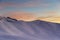 Sunset at Giau Pass in the Dolomites