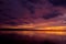Sunset at Gippsland lakes