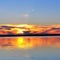 Sunset gorgeous relax beautiful calm serene wisconsin capture moment sun sunset reflection water lake fish camp travel cabin