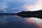 Sunset at Grassy Pond Recreation Area