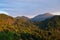 Sunset on Greek Mountain Pine Forests, Greece