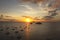 Sunset at Gustavia Harbor, St. Barts, French West Indies