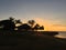 Sunset Hawai\'i ala moana beach park grass yoga relax peace calm Hawaii