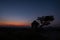 Sunset at Hemakuta Hill in Hampi, Karnataka, India