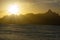 Sunset on the highest Alps peaks. From the Matterhorn glacier, Z