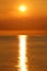 Sunset at Honeymoon Bay in Freycinet National Park. Tasmania