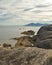 Sunset at Kande Beach, Nkhata Bay, Lake Malawi, Malawi