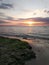 sunset on the Kelapa Lima  beach