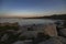 Sunset on La Licciola Beach in Sardinia