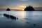 Sunset at La Push, Washington.