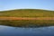 Sunset on Labrador Pond during early Fall Season