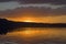 Sunset at the Lake Kochel