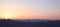 Sunset. Landscape of ridge mountains, sky sunrise, nature background. National Park