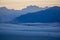 Sunset Landscape at White Sands National Park