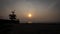 Sunset at Lighthouse beach Kochi India