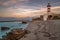 Sunset at the lighthouse - Ortona sulla costa Adriatica