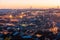 Sunset in Lisbon from the GraÃ§a viewpoint