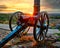 Sunset on Little Round Top