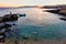 Sunset, Ludiko Beach, Koufonisia Greek Island, Greece