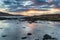 Sunset at Luskentyre beach on the Isle of Harris