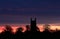 Sunset, Maker Church, Mount Edgecumbe, Cornwall