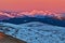 Sunset on Mala Chochula mountain in Low Tatras