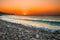 Sunset at Mediterranean Beach