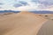 Sunset at Mesquite Flat Sand Dunes in Death Valley National Park, California, USA