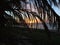 Sunset at Milolii Beach at NaPali Coast on Kauai Island in Hawaii.