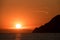 Sunset in Monterosso Liguria-Italy