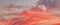 Sunset Moon Clouds Ethereal Surreal Abstract Sky Banner