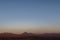 Sunset at the Moon Valley Valle de la Luna with the Licancabur volcano, Atacama, Chile