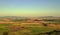 Sunset and moonrise in Palouse