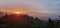Sunset mountain view puncak, Bogor