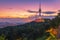 Sunset at Namsan Tower in Seoul,South Korea