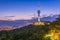 Sunset at Namsan Tower in Seoul,South Korea