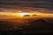 Sunset near Kerlingarfjoll geothermal area, Iceland