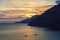 Sunset near Positano