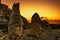 Sunset from Nemrut Mountain, Komagene Kingdom, AdÄ±yaman, Turkey