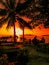 Sunset ocean tropical vibes