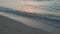 Sunset ocean waves 4k time lapse from dubai
