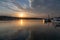 Sunset on Odet River, Benodet, Finistere, Brittany