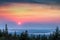 Sunset Off Cadillac Mountain