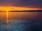 Sunset at the Ogden Point breakwater, Victoria BC