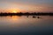 Sunset on the Okavango River, Namibia
