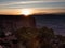 Sunset on Orange Cliffs at Canyonlands National Park