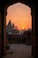 Sunset in Orchha. Madhya Pradesh